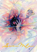 Image for Beyond the Quiet Art Card (Gold-Stamped Signature) (38) (Art Series: Edge of Eternities) - Magic: The Gathering