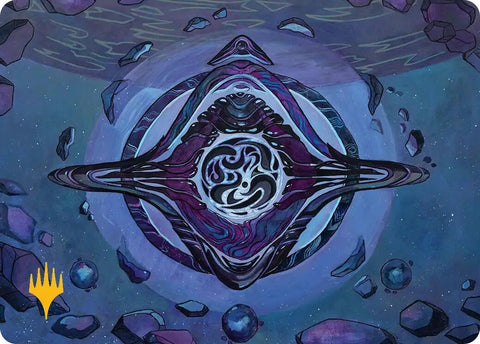 Image for Archenemy's Charm Art Card (Gold-Stamped Planeswalker Symbol) (11) (Art Series: Edge of Eternities) - Magic: The Gathering