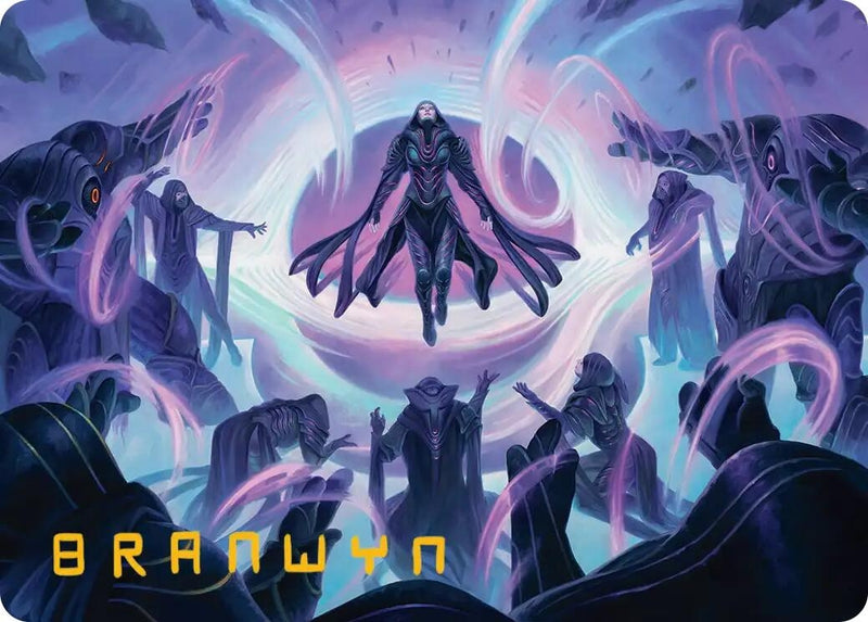 Image for Chorale of the Void Art Card (Gold-Stamped Signature) (12) (Art Series: Edge of Eternities) - Magic: The Gathering