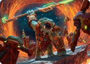 Frontline War-Rager Art Card (16) (Art Series: Edge of Eternities)