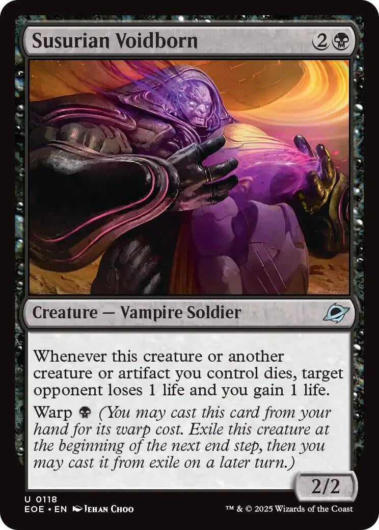 Image for Susurian Voidborn (118) (Edge of Eternities) - Magic: The Gathering