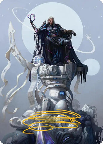 Image for Tezzeret, Cruel Captain Art Card (35/54) (Gold-Stamped Signature) (35) - Magic: The Gathering