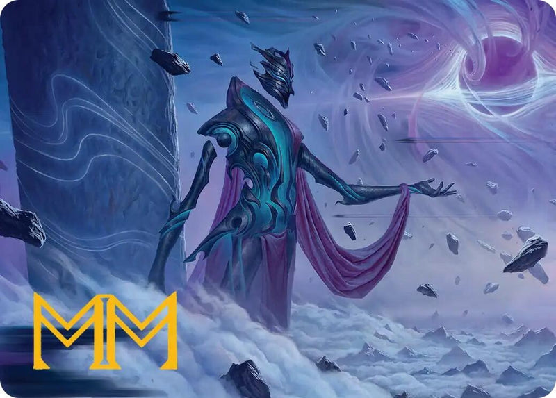 Image for Bygone Colossus Art Card (Gold-Stamped Signature) (26) (Art Series: Edge of Eternities) - Magic: The Gathering