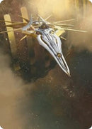 Image for Dawnsire, Sunstar Dreadnought Art Card (27) (Art Series: Edge of Eternities) - Magic: The Gathering