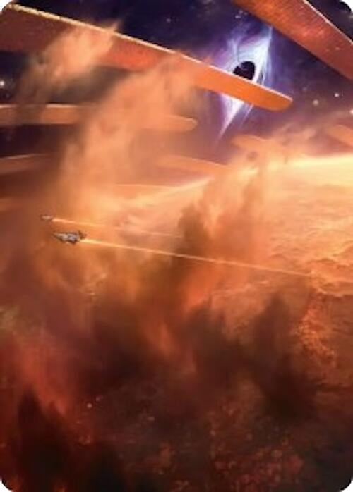 Image for Adagia, Windswept Bastion Art Card (29) (Art Series: Edge of Eternities) - Magic: The Gathering