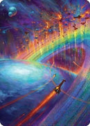 Image for Cascading Cataracts Art Card (43/54) (43) (Art Series: Edge of Eternities) - Magic: The Gathering