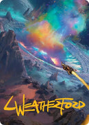 Image for Meteor Crater Art Card (Gold-Stamped Signature) (45) - Magic: The Gathering