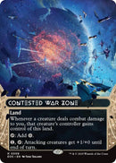 Image for Contested War Zone (0008) (Borderless) (8) (Edge of Eternities: Stellar Sights) - Magic: The Gathering