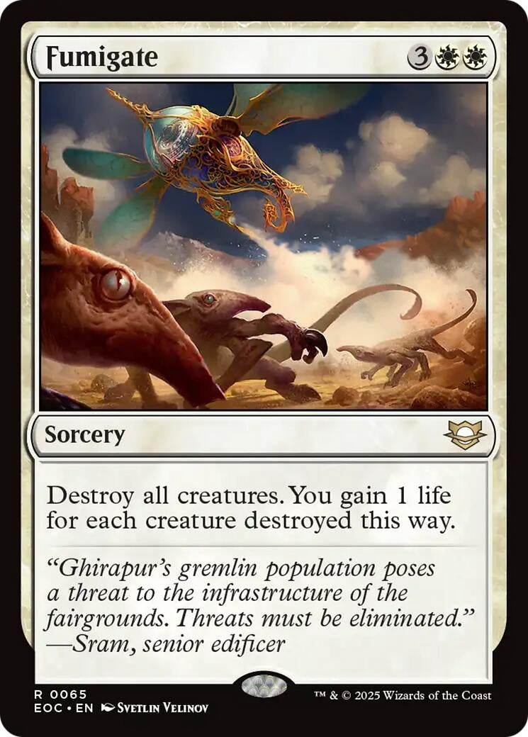 Fumigate (65) (Commander: Edge of Eternities)