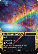 Image for Cascading Cataracts (0095) (Borderless) (Galaxy Foil) (95) (Edge of Eternities: Stellar Sights) - Magic: The Gathering