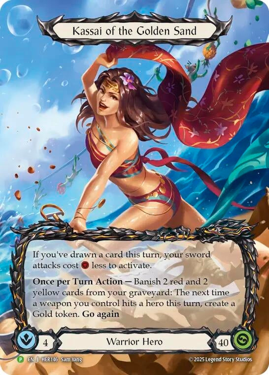 Image for Kassai of the Golden Sand - HER146 (HER146) - Flesh and Blood TCG