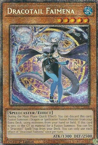 Image for Dracotail Faimena (Starlight Rare) (JUSH-EN002) (Justice Hunters) - YuGiOh