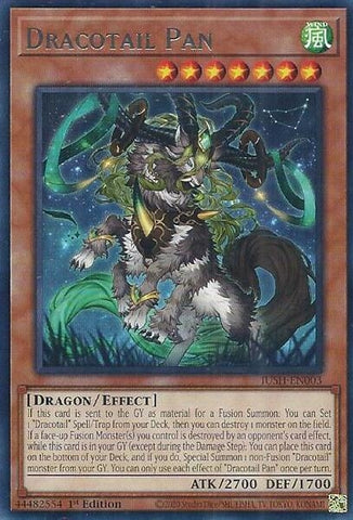 Image for Dracotail Pan (JUSH-EN003) (Justice Hunters) - YuGiOh