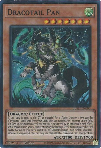 Image for Dracotail Pan (Super Rare) (JUSH-EN003) (Justice Hunters) - YuGiOh