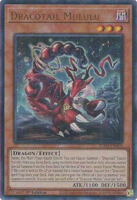 Image for Dracotail Mululu (JUSH-EN005) (Justice Hunters) - YuGiOh