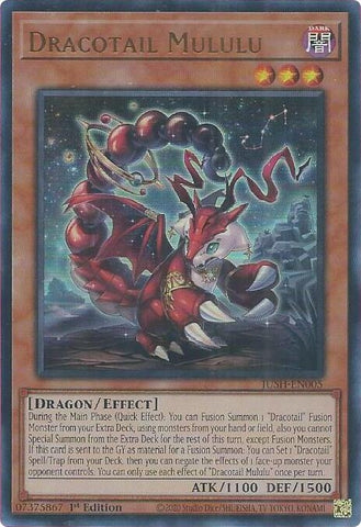Image for Dracotail Mululu (JUSH-EN005) (Justice Hunters) - YuGiOh
