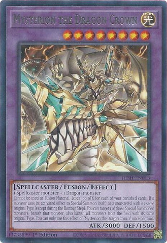 Image for Mysterion the Dragon Crown (JUSH-EN013) (Justice Hunters) - YuGiOh