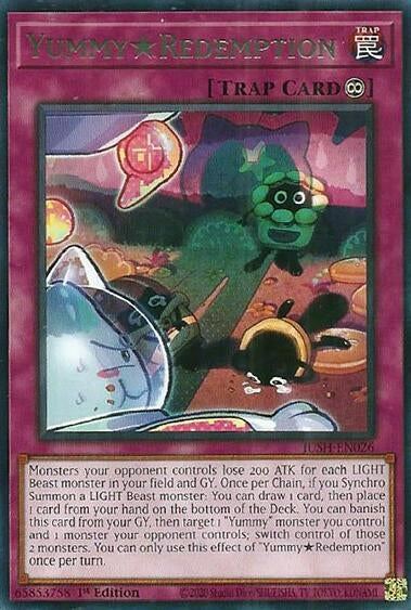 Image for YummyRedemption (JUSH-EN026) (Justice Hunters) - YuGiOh