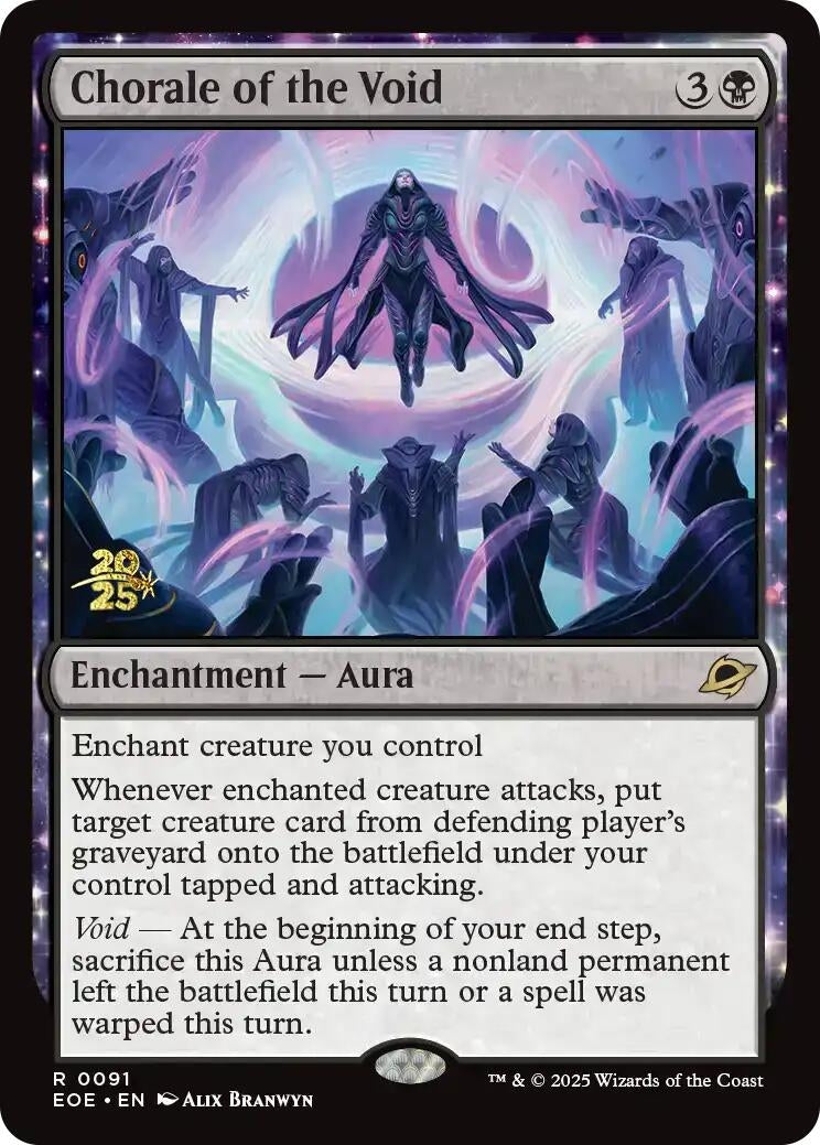 Image for Chorale of the Void (91) (Prerelease Cards) - Magic: The Gathering