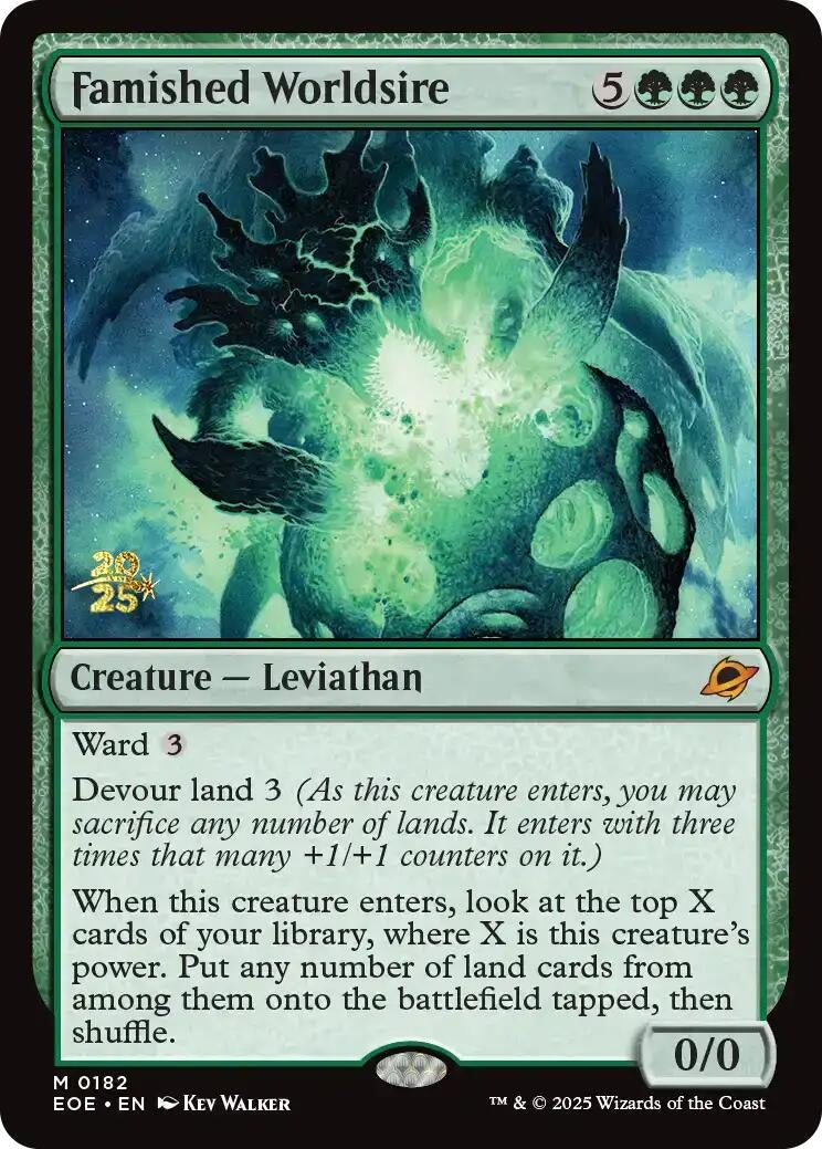 Famished Worldsire (182) (Prerelease Cards)