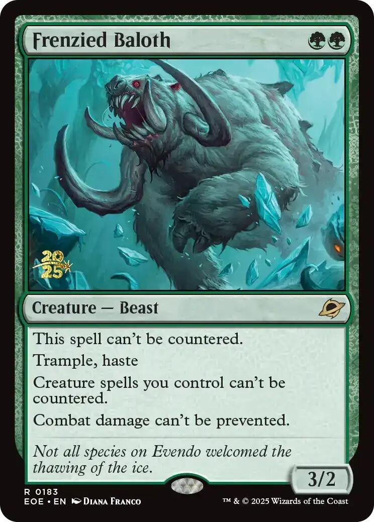 Frenzied Baloth (183) (Prerelease Cards)