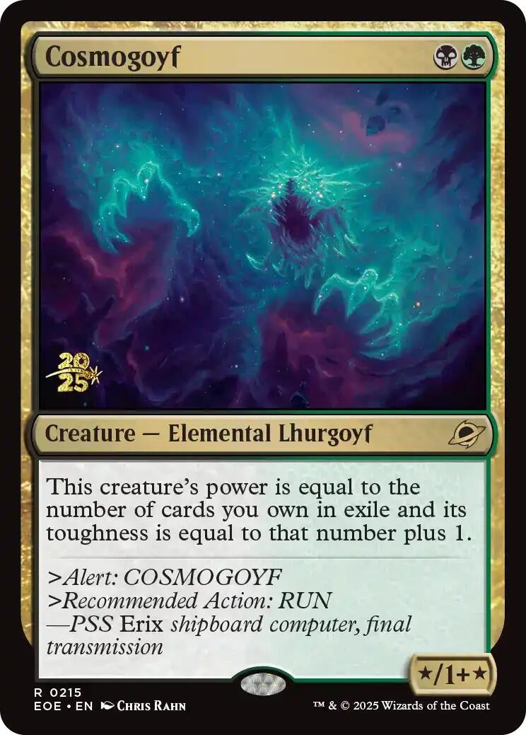 Image for Cosmogoyf (215) (Prerelease Cards) - Magic: The Gathering
