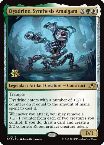 Image for Dyadrine, Synthesis Amalgam (216) (Prerelease Cards) - Magic: The Gathering
