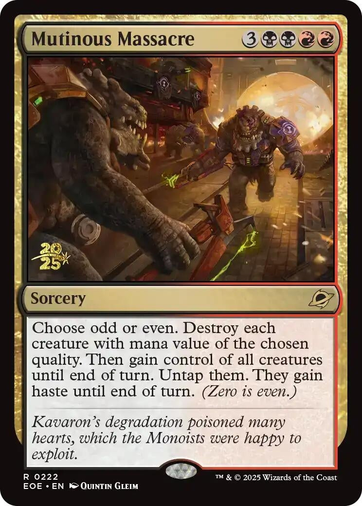 Image for Mutinous Massacre (222) - Magic: The Gathering