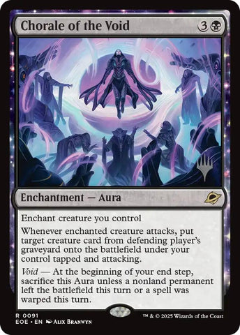 Image for Chorale of the Void (91) (Promo Pack: Edge of Eternities) - Magic: The Gathering