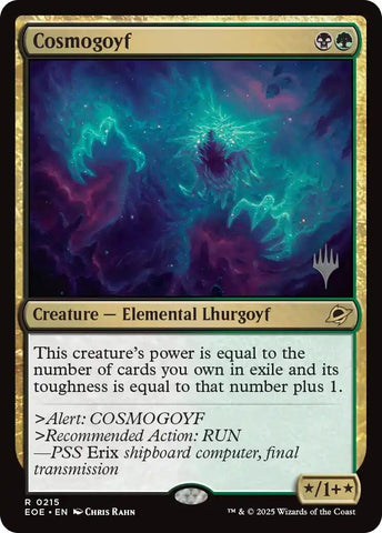 Image for Cosmogoyf (215) (Promo Pack: Edge of Eternities) - Magic: The Gathering