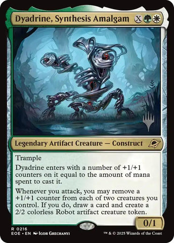 Image for Dyadrine, Synthesis Amalgam (216) (Promo Pack: Edge of Eternities) - Magic: The Gathering