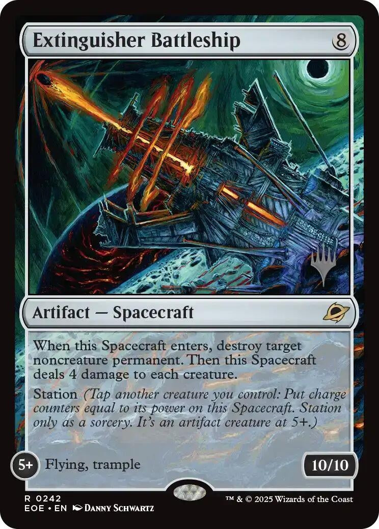 Extinguisher Battleship (242) (Promo Pack: Edge of Eternities)