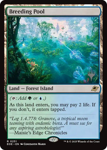 Image for Breeding Pool (251) (Promo Pack: Edge of Eternities) - Magic: The Gathering