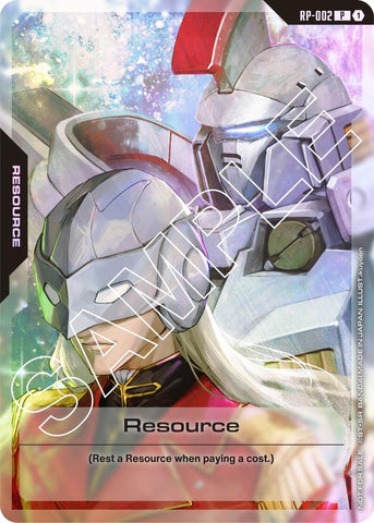 Image for Resource (RP-002) (Mobile Suit Gundam Wing) (RP-002) (Promotional Resource Tokens) - Gundam Card Game