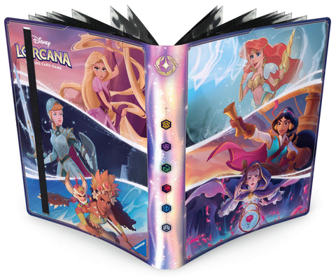 Image for Disney Lorcana 9-Pocket Portfolio - Fabled Princesses - Storage Albums