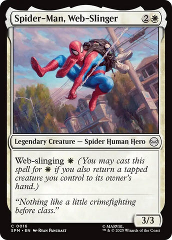 Image for Spider-Man, Web-Slinger (16) (Marvel's Spider-Man) - Magic: The Gathering