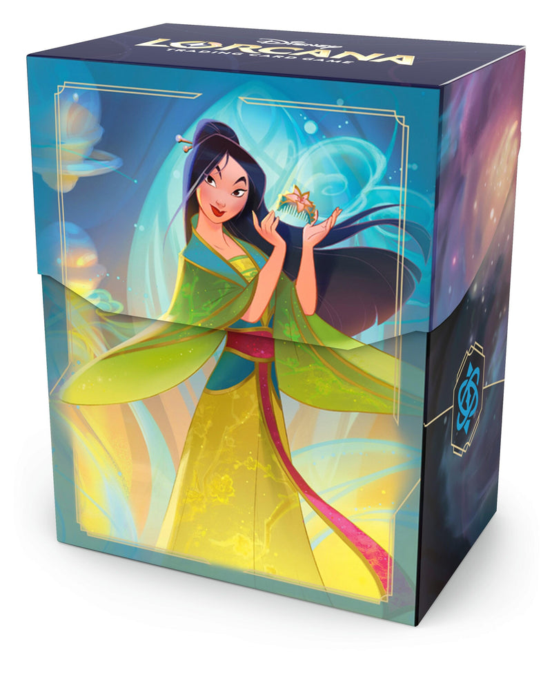 Image for Disney Lorcana Deck Box - Mulan (With Comb) - Deck Boxes