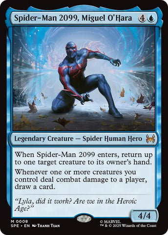Image for Spider-Man 2099, Miguel O'Hara (8) (Marvel's Spider-Man: Eternal-Legal) - Magic: The Gathering
