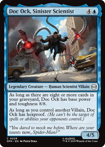 Image for Doc Ock, Sinister Scientist (29) (Marvel's Spider-Man) - Magic: The Gathering