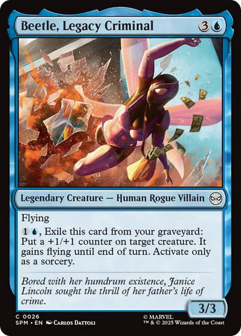 Image for Beetle, Legacy Criminal (26) (Marvel's Spider-Man) - Magic: The Gathering