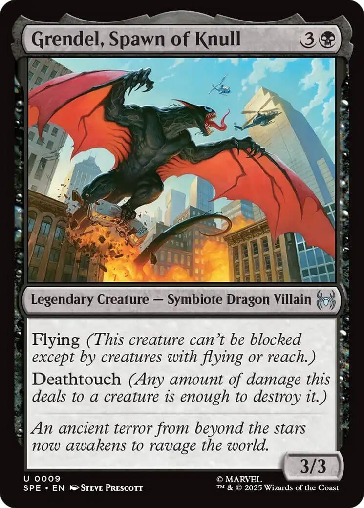 Image for Grendel, Spawn of Knull (9) (Marvel's Spider-Man: Eternal-Legal) - Magic: The Gathering
