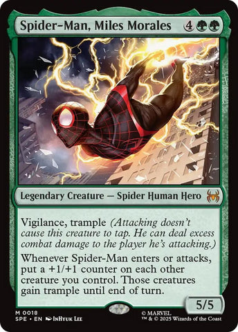 Image for Spider-Man, Miles Morales (18) (Marvel's Spider-Man: Eternal-Legal) - Magic: The Gathering