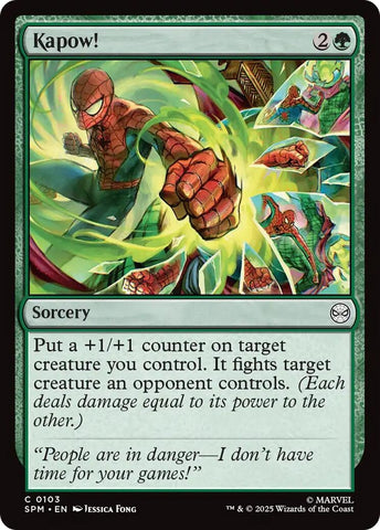 Image for Kapow! (103) (Marvel's Spider-Man) - Magic: The Gathering