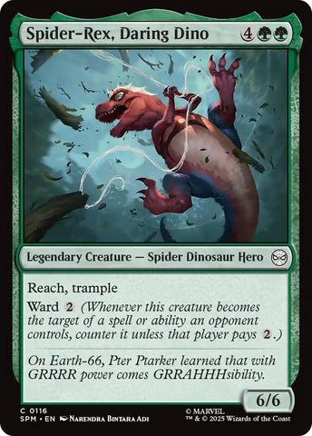 Image for Spider-Rex, Daring Dino (116) (Marvel's Spider-Man) - Magic: The Gathering