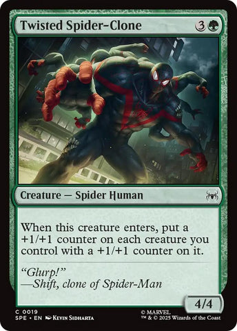 Image for Twisted Spider-Clone (19) (Marvel's Spider-Man: Eternal-Legal) - Magic: The Gathering