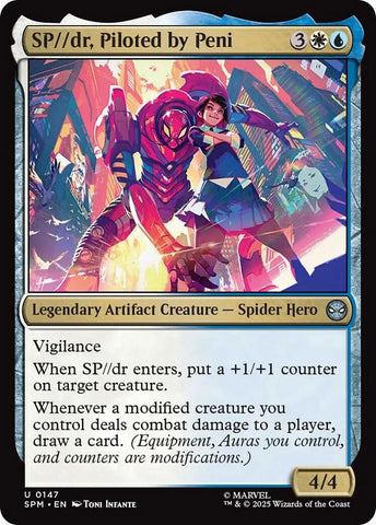 Image for SP//dr, Piloted by Peni (147) (Marvel's Spider-Man) - Magic: The Gathering