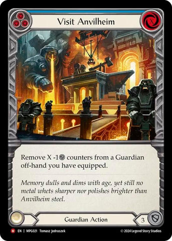 Image for Visit Anvilheim (MPG021) (Mastery Pack Guardian) - Flesh and Blood TCG