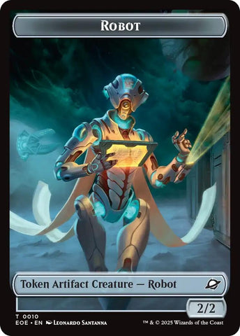 Image for Robot // Lander (0006) Double-Sided Token (10 // 6) - Magic: The Gathering