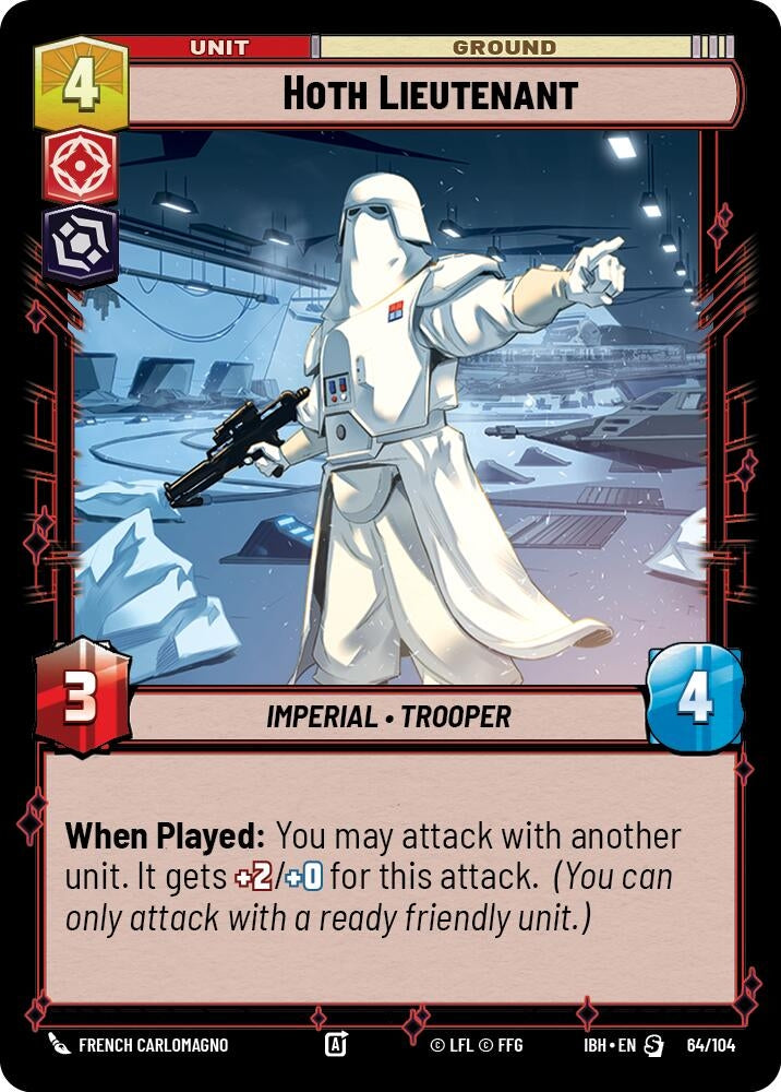 Hoth Lieutenant (64/104) (Intro Battle: Hoth)