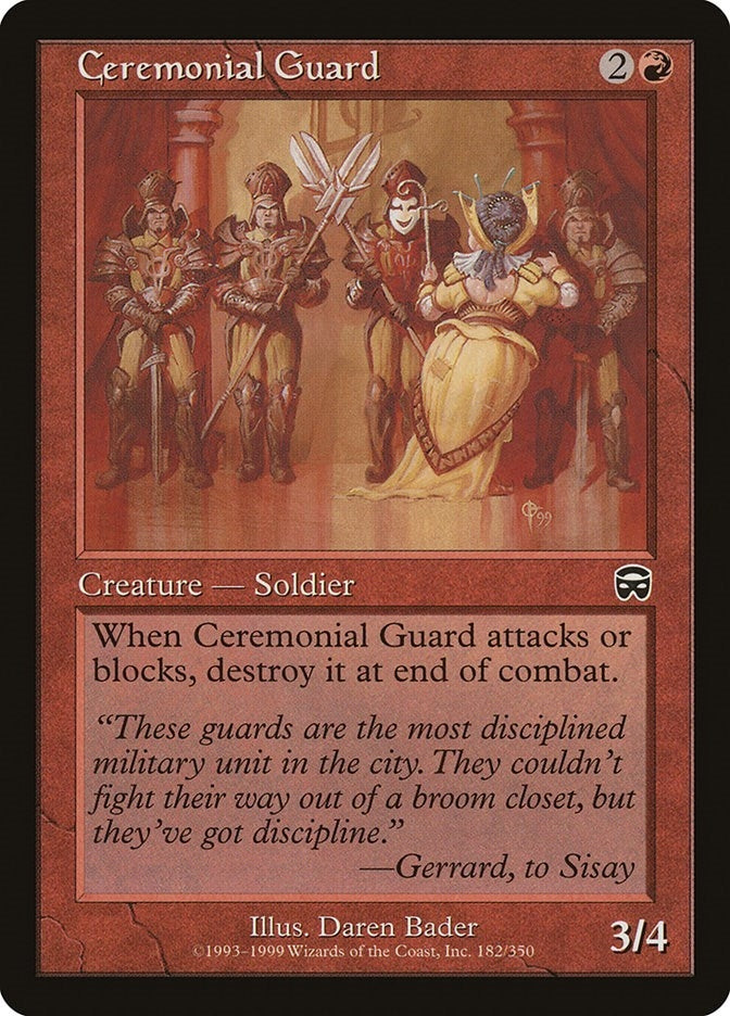 Ceremonial Guard (182) [MMQ]